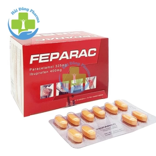 Feparac 325/400 vỉ US Pharma