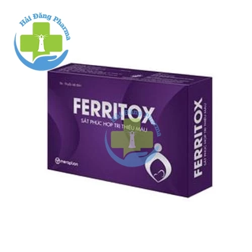 Ferritox - Hộp 3 vỉ x 10 viên