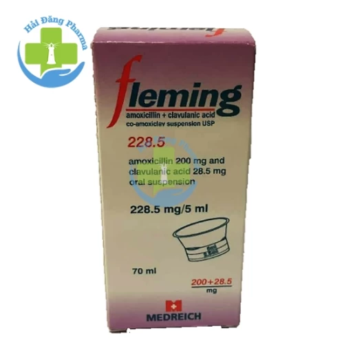 Fleming 200/28.5 - Amoxicllin + Clavulanic acid Medreich Limited