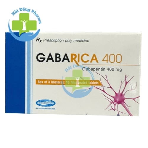 Gabarica 400 - Gabapentin 400mg Savipharm