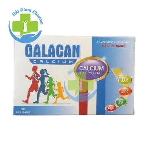 Galacan - Canxi, Vitamin K2 Nadiphar