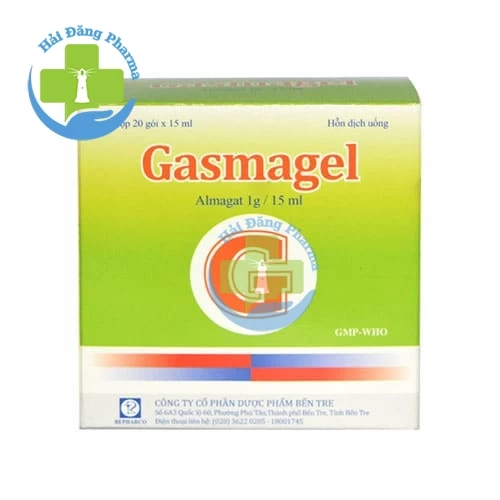 Gasmagel - Hộp 20 gói 15ml