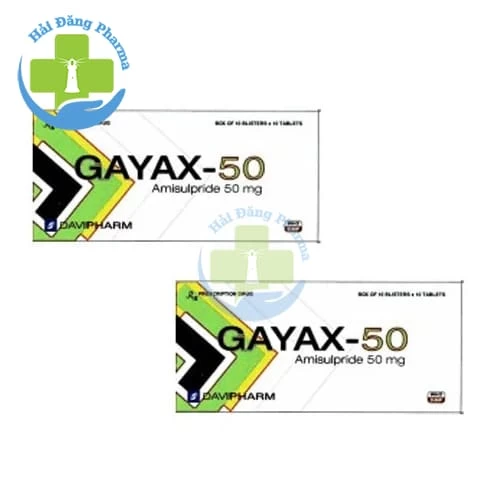 Gayax-50 - Hộp 10 vỉ x 10 viên