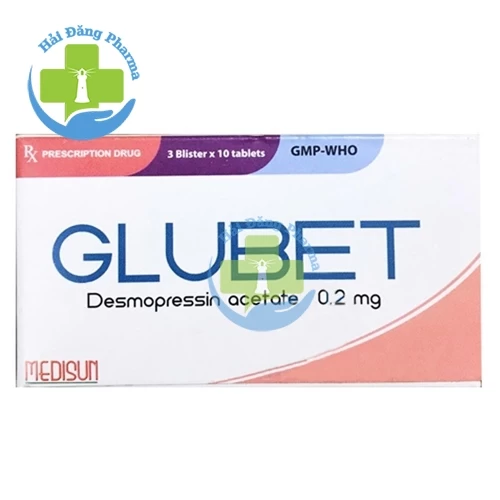 Glubet - Desmopressin 0,2mg Medisun