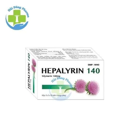 Hepalyrin 140 - Silymarin Trường Thọ Pharma
