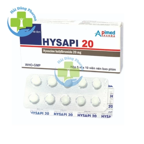 Hysapi 20 - Hộp 10 vỉ x 10 viên