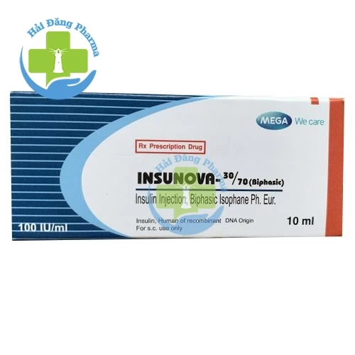 Insunova 30/70 (Biphasic) Mega Lifesciences