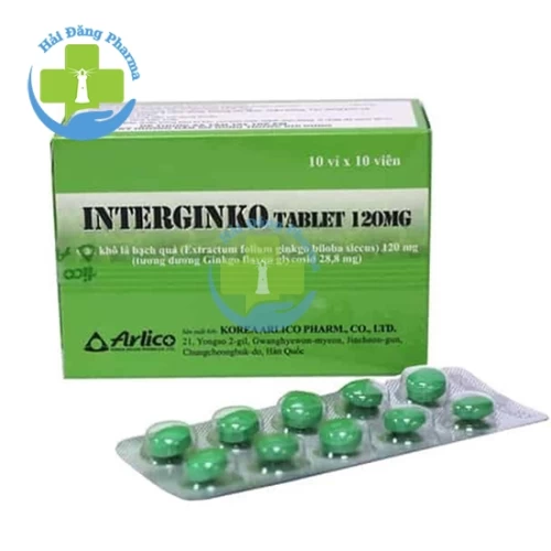 Interginko Tablet 120mg Arlico Pharm