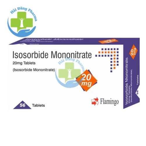 Isosorbide Mononitrate 20mg Tablets Flamingo