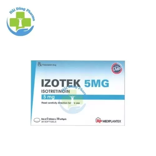 Izotek 5mg - Isotretinoin Mediplantex