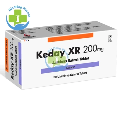 Keday XR 200mg - Quetiapin Nobel İlaç