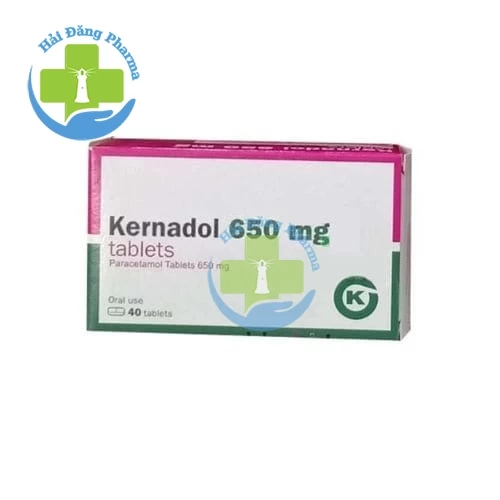 Kernadol 650mg -  Paracetamol Kern Pharma