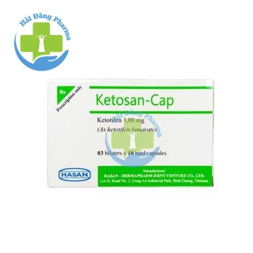 Ketosan-Cap - Ketotifen 1mg Hasan