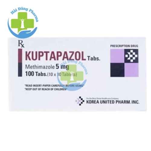 Kuptapazol - Methimazol 5mg Korea United Pharm