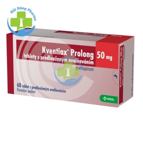 Kventiax 50mg - Quetiapin KRKA