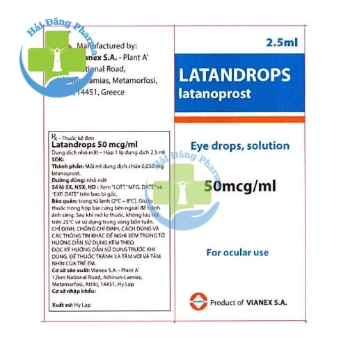 Latandrops - Hộp 1 lọ 2,5ml