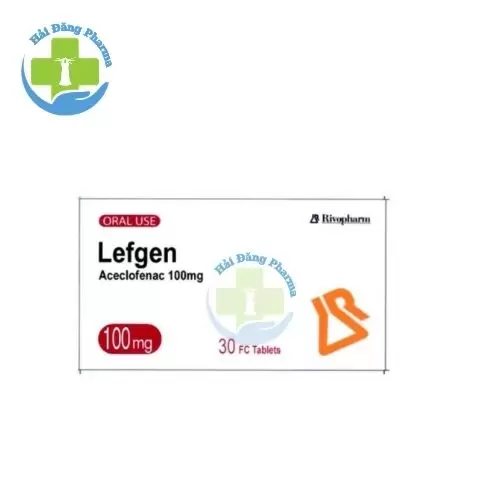 Lefgen 100mg - Aceclofenac Rivopharm