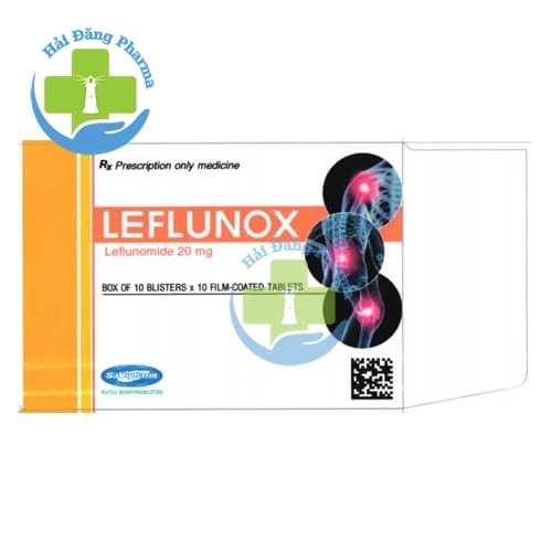 Leflunox - Hộp 3 vỉ x 10 viên