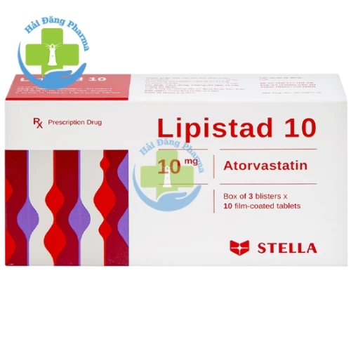 Lipistad 10mg - Atorvastatin Stella