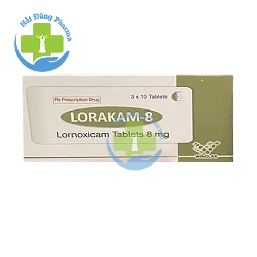 Lorakam-8 - Hộp 3 vỉ x 10 viên