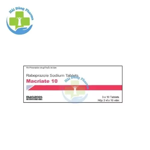 Macriate 10mg - Rabeprazole Macleods