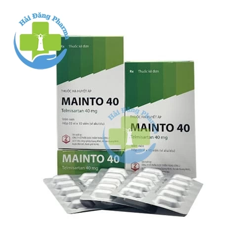 Mainto 40 - Hộp 3 vỉ x 10 viên