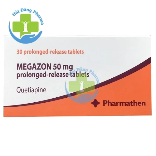 Megazon 50mg - Hộp 3 vỉ x 10 viên