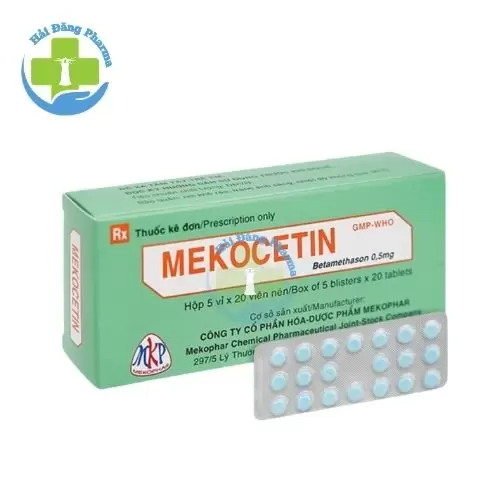 Mekocetin - Betamethason 0,5 mg Mekophar
