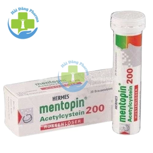 Mentopin 200mg - Acetylcysteine Hermes Pharma