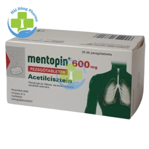 Mentopin 600mg - Acetylcysteine Hermes Pharma