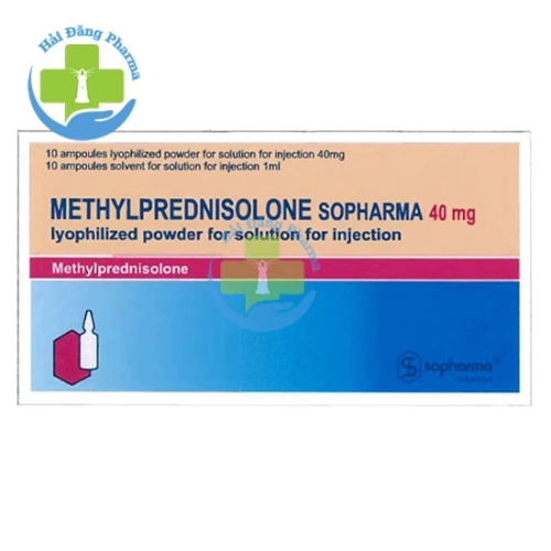 Methylprednisolone Sopharma 40mg Sopharma