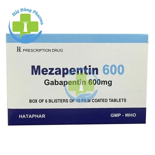 Mezapentin 600 - Gabapentin Hataphar