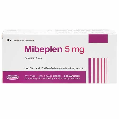 Mibeplen 5mg - Felodipine 5mg Hasan