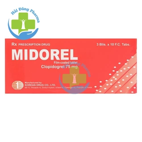 Midorel - Hộp 3 vỉ x 10 viên