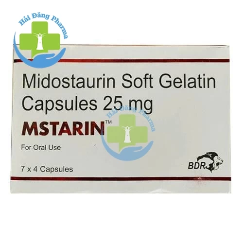 Mstarin - Midostaurin 25mg BDR Pharma