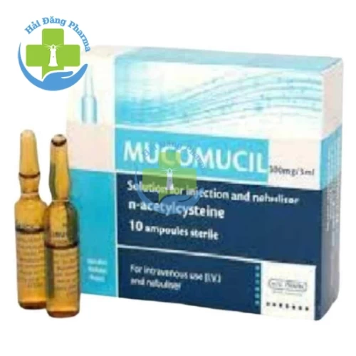 Mucomucil - Hộp 10 ống x 3ml