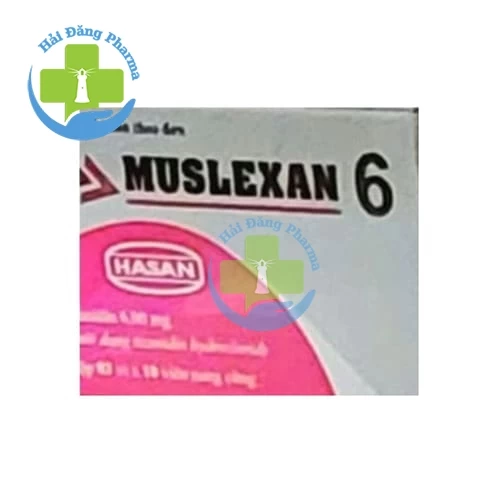 Muslexan 6 - Hộp 3 vỉ x 10 viên