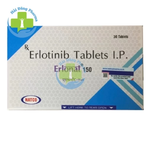 Erlonat 150 - Erlotinib 150mg Natco Pharma