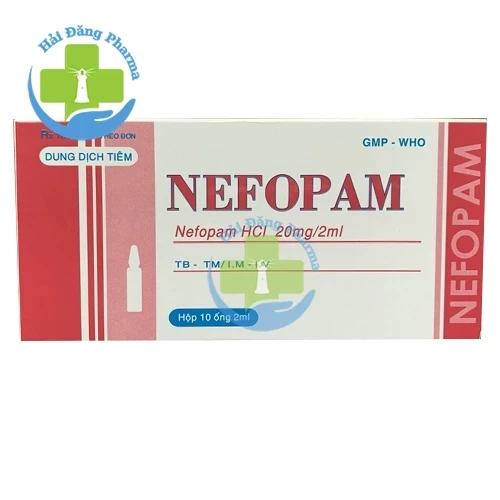 Nefopam - Nefopam hydrochloride 20mg/2ml Vidipha