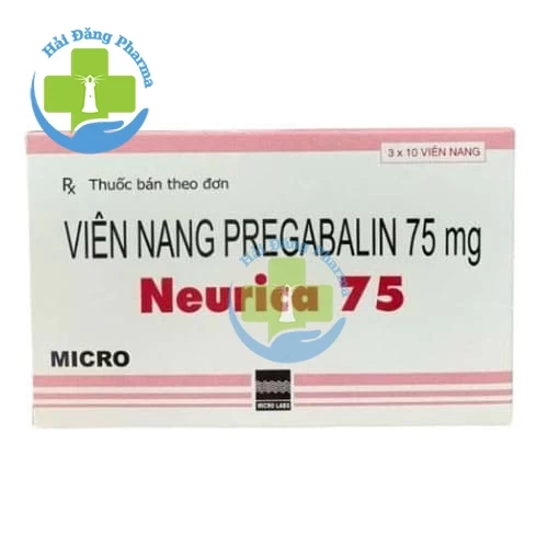 Neurica 75 - Hộp 3 vỉ x 10 viên