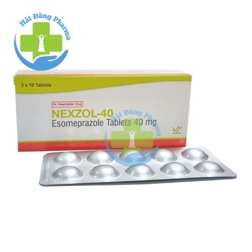 Nexzol-40 - Hộp 3 vỉ x 10 viên