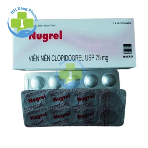 Nugrel - Clopidogrel 75mg Micro Labs