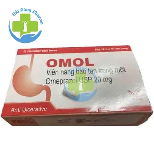 Omol - Hộp 10 vỉ x 10 viên