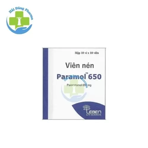 Paramol 650mg - Paracetamol Leben Life Sciences