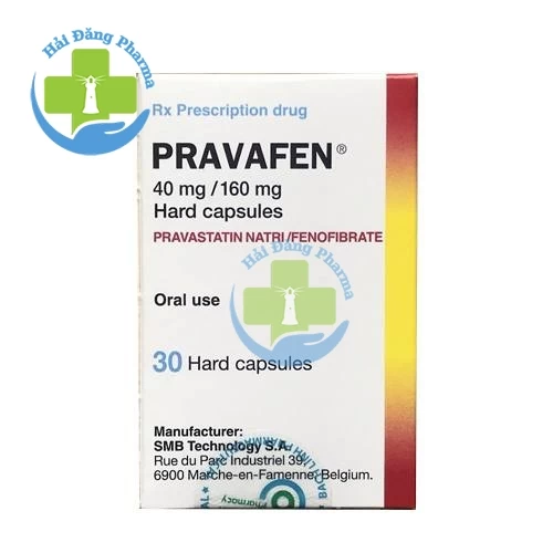 Pravafen - Hộp 1 lọ 30 viên