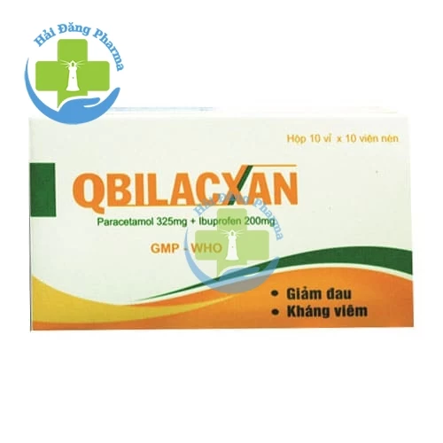 Qbilacxan - Hộp 10 vỉ x 10 viên