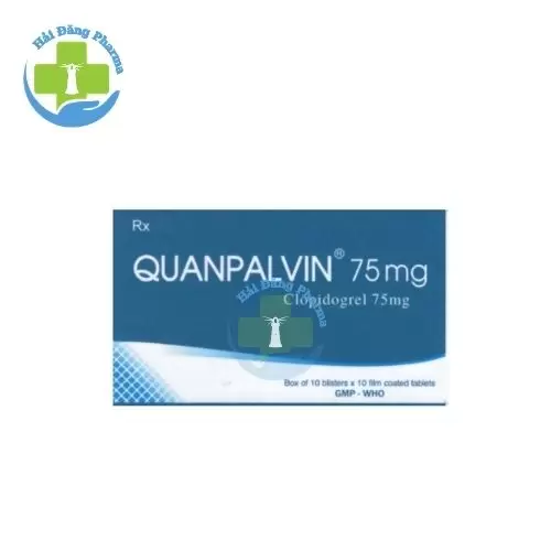 Quanpalvin 75mg - Clopidogrel Quapharco