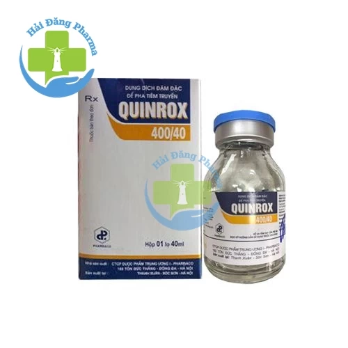 Quinrox 400mg/40ml - Quinrox Pharbaco