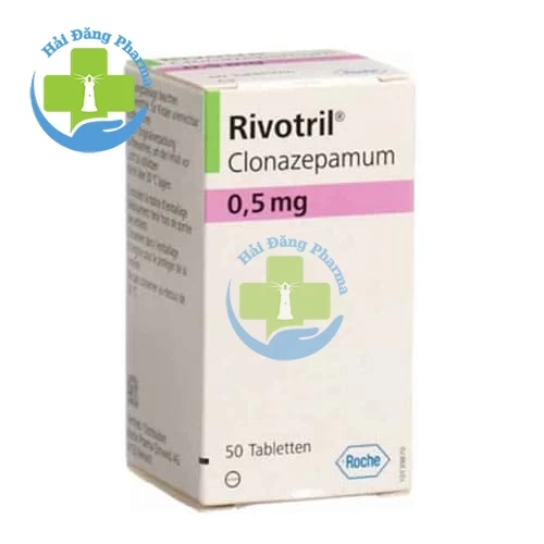 Rivotril 0.5mg - Hộp 50 viên