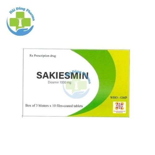 Sakiesmin - Diosmin 1000mg Phương Đông